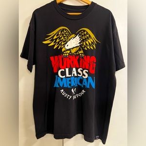 Rusty Butcher - Working Class American T- Shirt - Size XL